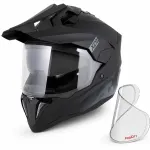 Motorratturi kiiver ZED XD1 klaasikilbiga, enduro, XS (53-54 cm), udust kaitsev