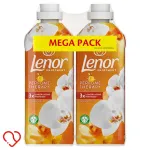 Pesupehmendaja LENOR Orhidee ja vanilli l&otilde;hnaga, 2 x 925 ml, 74 pesukorraks