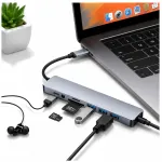 8-in-1 USB jagaja kaardilugejaga