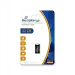 MediaRange 32GB USB 2.0 m&auml;lupulk v&otilde;tmehoidja stiilis, must