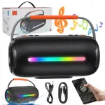 &Uuml;lekuulatav Bluetooth-k&otilde;lar USB, AUX, juhtmevaba &uuml;henduse ja RGB-valgustusega, IPX6
