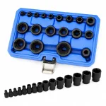 Torx Plus (EP) 1/4" 3/8" 1/2" CrV 19-osaline otsikute komplekt 50BV30 Tesla EP8.8