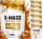 Massi gainer ProActive X-MASS Soolase karamelli maitsega 1kg, 6 tk