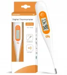 Elektrooniline termomeeter DMT-2032, valge/oranž