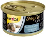 M&auml;rg kassitoit GIMCAT Shiny Cat tuuni ja krevettidega želees, 70 g