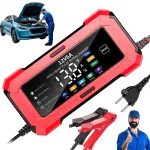 Automaatne akulaadija LCD-ga, 12V 6A