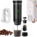 Kaasaskantav espresso kohvimasin, 15 bar, USB-C, 7500mAh, kuum vesi 92&deg;C