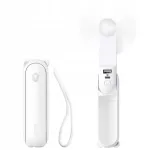Kaasaskantav USB C ventilaator akuga 2000mAh ja taskulambiga JISULIFE