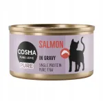 Cosma Pure niiske kassitoit l&otilde;hega, 80 g, maitsvas kastmes