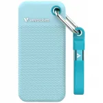 V&auml;line SSD-ketas Verbatim Pocket 2TB, USB-C 3.2 Gen 2, sinine