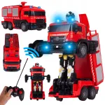 Juhtmevaba tulet&otilde;rjeauto-robot TRANSFORMING CAR
