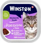WINSTON niiske kassitoit p&otilde;draga kastmes, 100 g