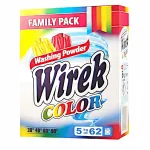 Pesupulber v&auml;rvilistele kangastele Wirek Color, 5 kg, 62 pesukorda