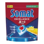 SOMAT Excellence 3in1 n&otilde;udepesutabletid sidruni l&otilde;hnaga, 34 tk