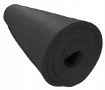 KUBISPORT spordimatt, must, 183x60x1,2 cm