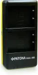 Kahekordne USB laadija Olympus BLS-5, BLS-50, BLS-1 akudele PATONA