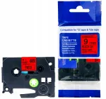 BROTHER TZe-421 kleepuv teip, 9 mm, punane