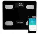 Vannitoa kaalud ZEEGMA 17 in 1 klaasist, Bluetooth, Android, iOS