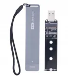 Adapter M.2 SATA B/B+M SSD USB 3.0 liideseks