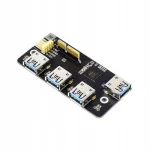 PCIe 4x USB 3.2 Gen1 adapter Raspberry Pi CM4 WaveShare 18899