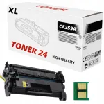 HP LaserJet M428dw/M428fdn/M428fdw MFP toonerkassett, CF259A, ilma mikroskeemita