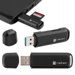 NATEC SD/Micro SD USB 3.0 m&auml;lukaartide lugeja