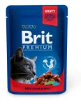 BRIT Premium niiske kassitoit veise- ja herneliha, 24x100g