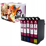 Epson XP-2200, XP-3200 tindikassetid, 5 tk, 604 XL asendajad