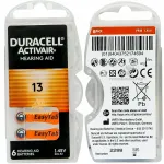 DURACELL 13 kuuldeaparaadi patareid, 6 tk, kestvus kuni 2030-01
