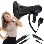 Megafon TONSIL TE 24/20 MP3, USB, SD, sireeni ja salvestusega, 30 W, rihmaga