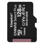 Kingston microSD Canvas Select Plus 128GB Class 10 U m&auml;lukaart