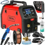 Keevitusmasin IDEAL MIG 200 PULSE LCD, alumiiniumile, S&uuml;nergy, VRD, 4R, 2T/4T