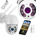 V&auml;ljas WiFi-kaamera, p&ouml;&ouml;ratav, Full HD, SD-kaardi tugi, teated, rakendusega juhtimine