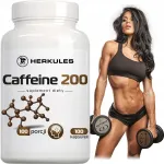 Kofeiinikapslid HERKULES Caffeine 200, 100 tk.