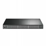 V&otilde;rgukommuter TP-LINK SG3452XP, 48 Gigabit PoE+ porti, 4 SFP+ 10GbE pesa