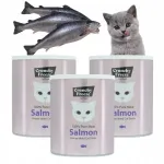 K&uuml;lmkuivatatud l&otilde;he vahepala kassidele HEALTHY FLAVORS, 3 x 140 g