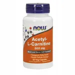 Toidulisand Atset&uuml;&uuml;l L-Karnitiin NOW FOODS 500mg 50 kapslit