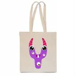 Laste puuvillane liivakarva poes&otilde;lm t&auml;hega Y, ECO BAG, TT_493
