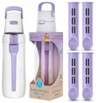 Dafi Solid 0,7 l Lavender veefiltripudel 4 filtriga