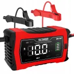Aku laadija 10A, LCD-ekraan, LiFePO4, 12V/24V, SMART