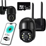 V&auml;lise p&ouml;&ouml;ratava IP WiFi kaamera 8MP, 4K Ultra HD, suumiga ja liikumisanduriga