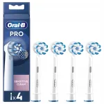 Elektrilised hammaste harjaotsikud Braun Oral-B EB60 Ultra Sensi, 4 tk