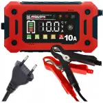 Auto aku laadija 12V 10A sobib AGM, GEL, EFB, LiFePO4 mikroprotsessoriga
