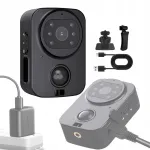 Veekindel mini 1080P HD kehakaamera