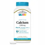 Kalksteen 1200 mg + D3 vedelad n&auml;rimistabletid, 90 tk, 21st Century