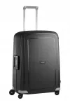 Keskmise suurusega Samsonite S'cure kohver, 69 cm, 79 l, must, k&otilde;va pol&uuml;prop&uuml;leen