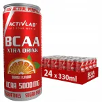 Aminohapete jook ACTIVLAB BCAA XTRA 24x330 ml, apelsinimaitse