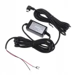 Autokaamera 12/24V 5V Mini USB parem nurk toitekaabel
