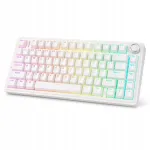Mehaaniline m&auml;nguriklaviatuur AULA F75, RGB valgustus, 75%, tri-mode