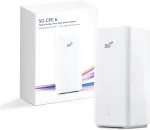 Traadita ruuter Brovi 5G CPE 6 H165 SIM-kaardile, Wi-Fi 7 BE3600, 12 dBi antenniga